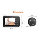 Electronic Anti-theft Doorbell Home Security Camera- Battery Powered_4