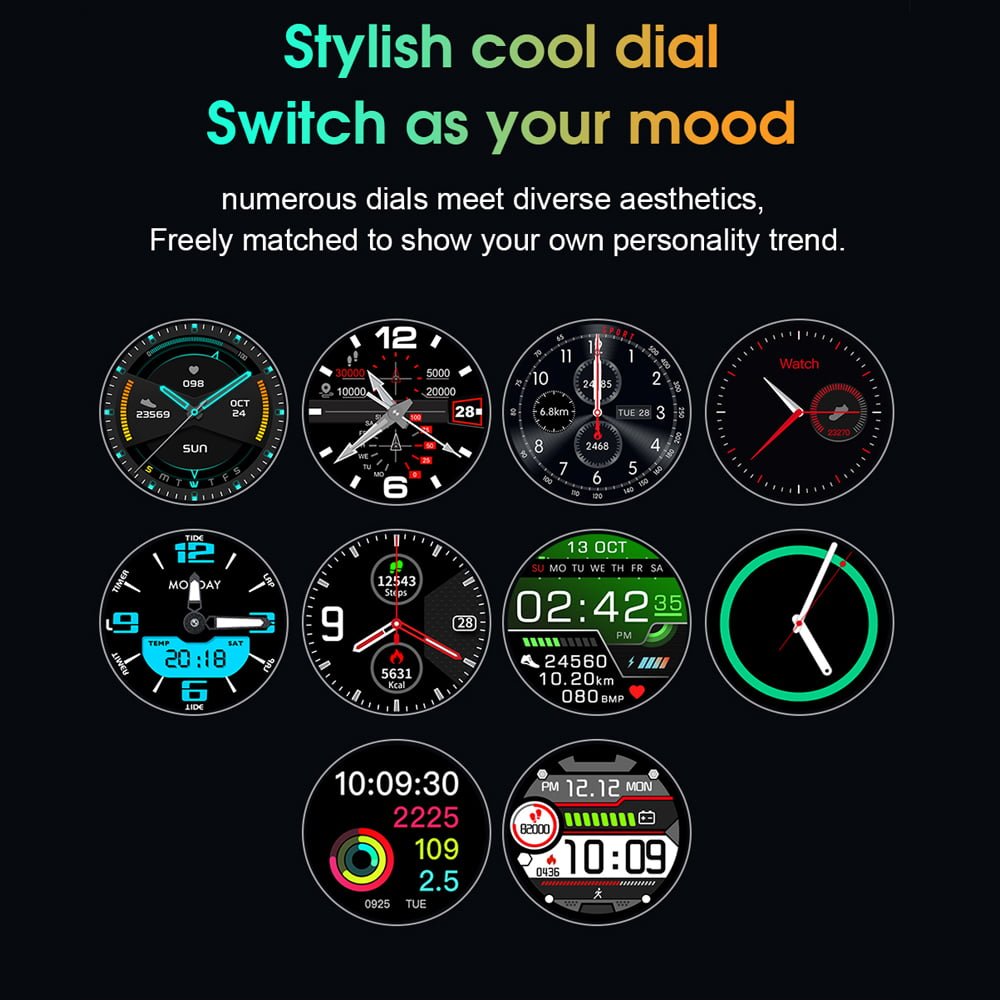 L13 Smartwatch Activity and Fitness Tracker Health Monitor- USB Charging_3