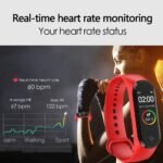 M4 Sports Color Screen Tracker Smart Bracelet- USB Charging_4