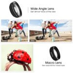 Universal 2-in-1 Wide Angle and Macro Lens Mobile Phone Clip HD Camera Lens_8