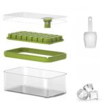 2 Layers One-Button Easy Release 64 pcs Ice Cube Tray_6