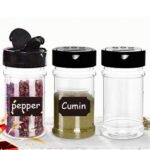 Under-Shelf Spice Rack With 6 Seasoning Bottles Kitchen Cabinet Organizer_4