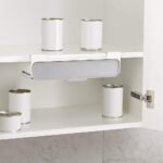 Under-Shelf Spice Rack With 6 Seasoning Bottles Kitchen Cabinet Organizer_6