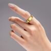 5ATM Waterproof Health Monitor Smart Ring with Charging Case_7
