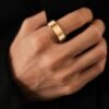 5ATM Waterproof Health Monitor Smart Ring with Charging Case_6